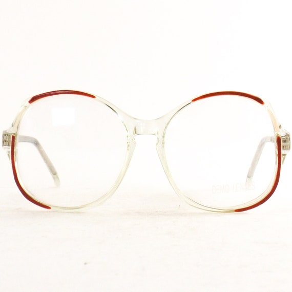 vintage kids eyeglasses vintage 80s NOS round eye… - image 1