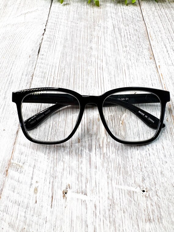 Black Square Reading Glasses: Assorted Magnificat… - image 5