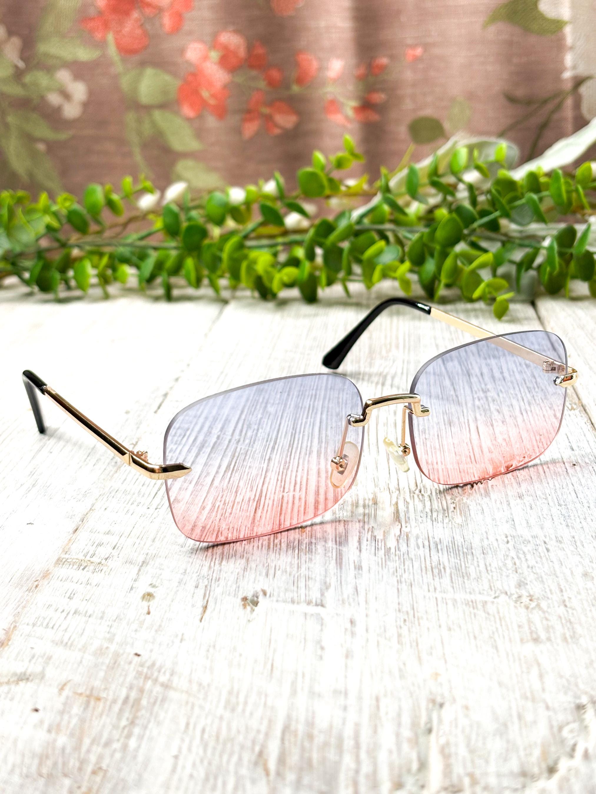 Pink Gradient Lenses - Etsy