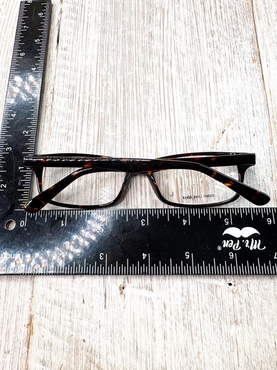 Big Black Rectangular Eyeglass Frames: 52[]16-135 - image 5