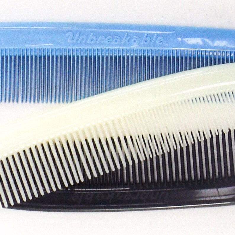 Vintage Unbreakable Comb 70s 80s NOS Nylon Plastic Pocket Comb | Etsy