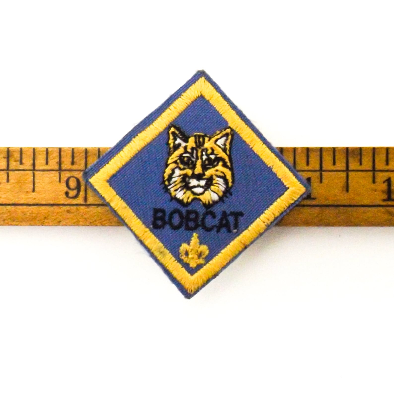 Bobcat boy scouts embroidered patch vintage 70s memorabilia Etsy