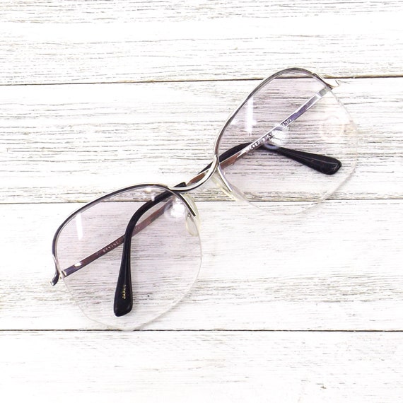 1980s glasses vintage eyeglasses rimless eyeglass… - image 7