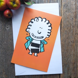 carte de joyeux anniversaire nue affichez-le dessin animé amusant/drôle/mignon/humour célébrer célébration hommes/femmes/lui/elle/ami/collègue/soeur/frère/tante