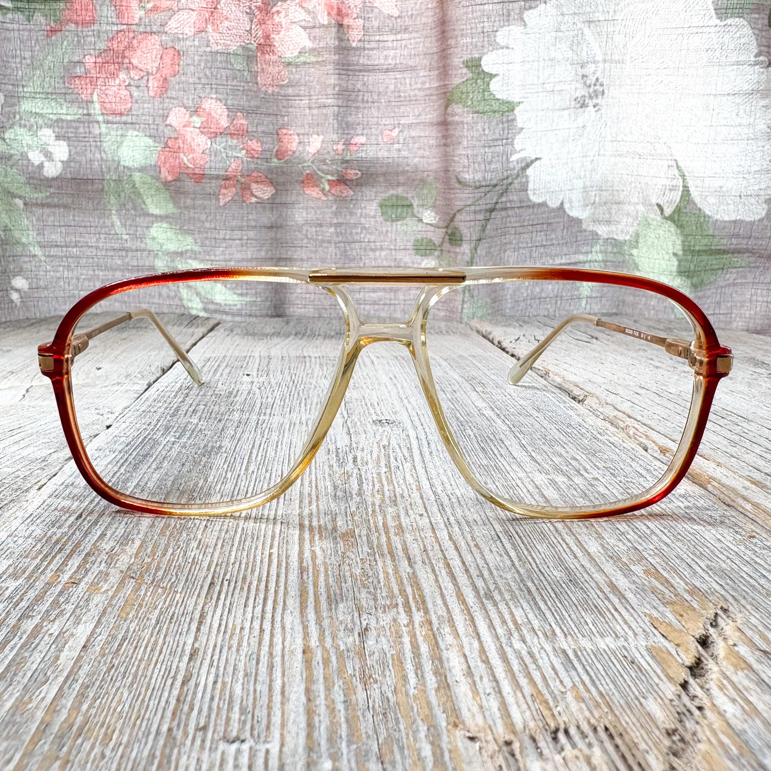 Retro Aviator Sunglasses Oversized Classic Vintage Trendy Square Frames $3/mo - Finance Retro Aviator Sunglasses for Women Men  main image 2