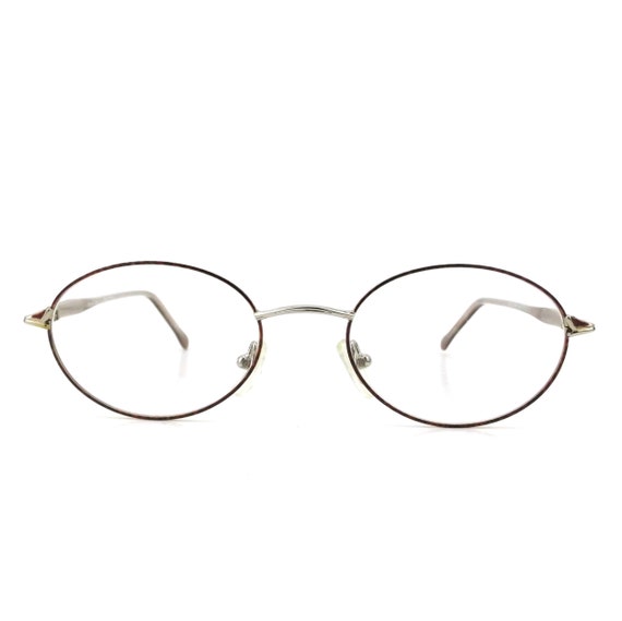 Club LA 7104 Mens Womens P3 Gold Black Tortoise Eyeglasses Vintage 90s Italy NOS 