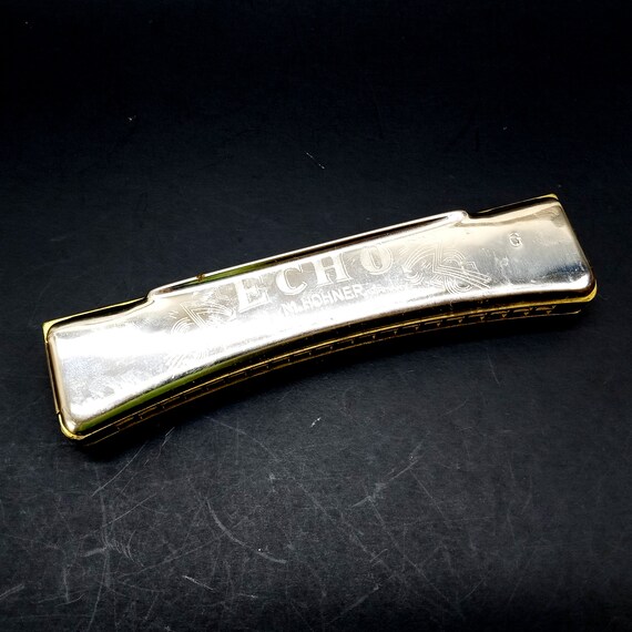 M hohner 2024 echo harmonica vintage