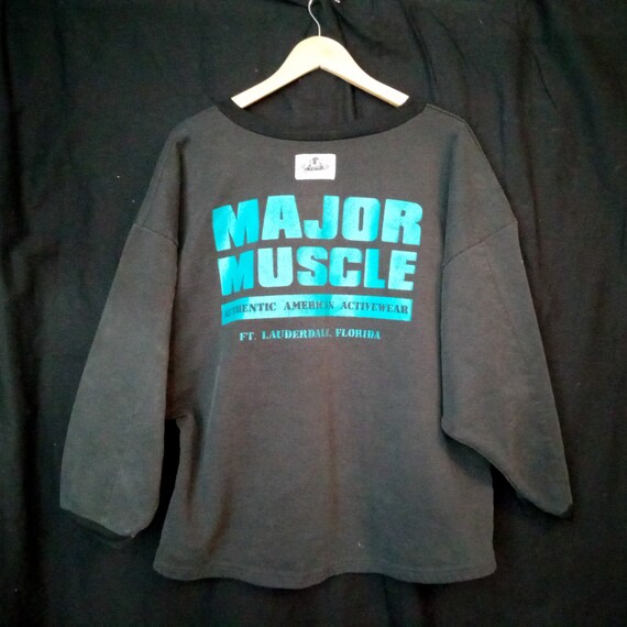 1980s vintage oversized sweatshirt major muscle f… - image 3