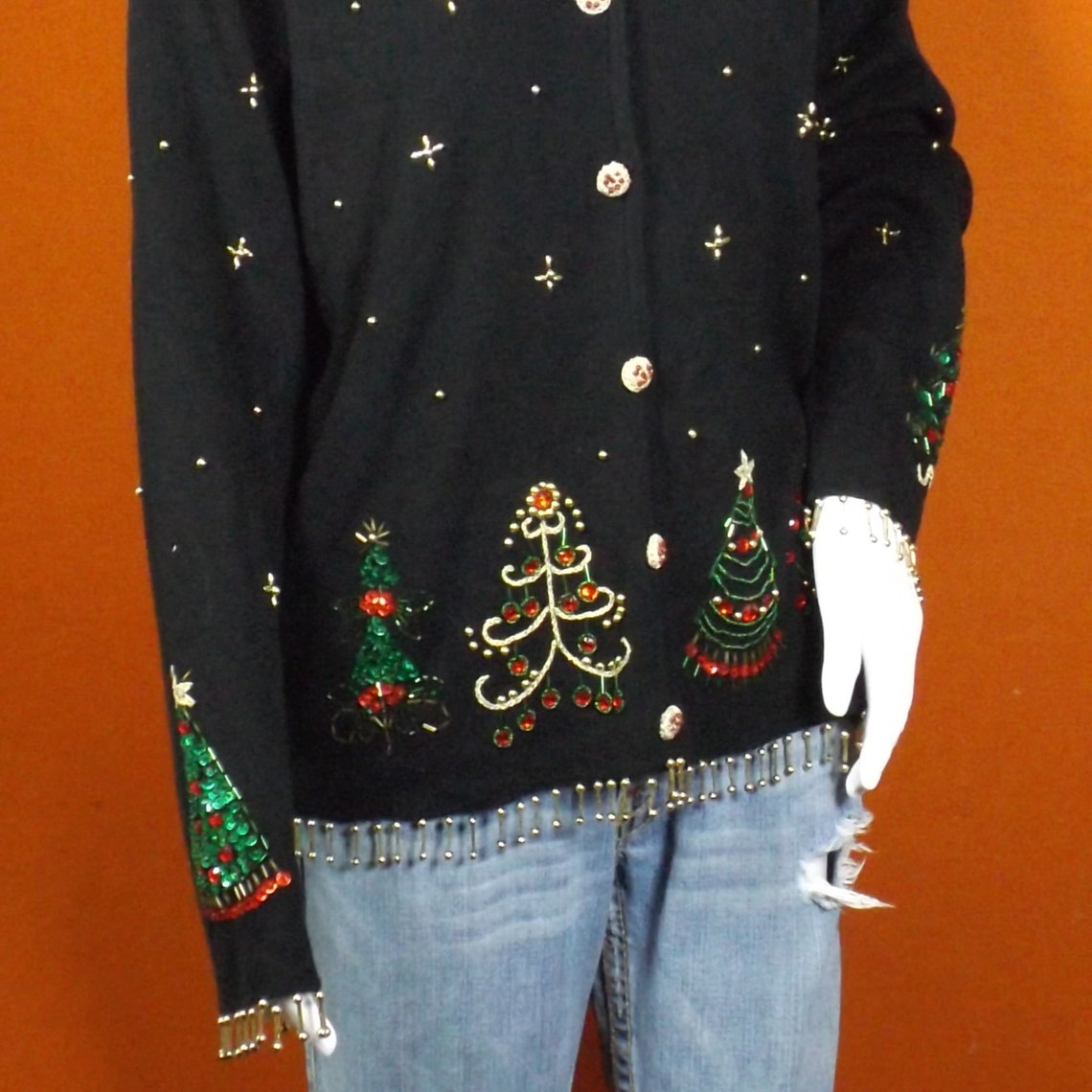 90s ugly christmas sweater