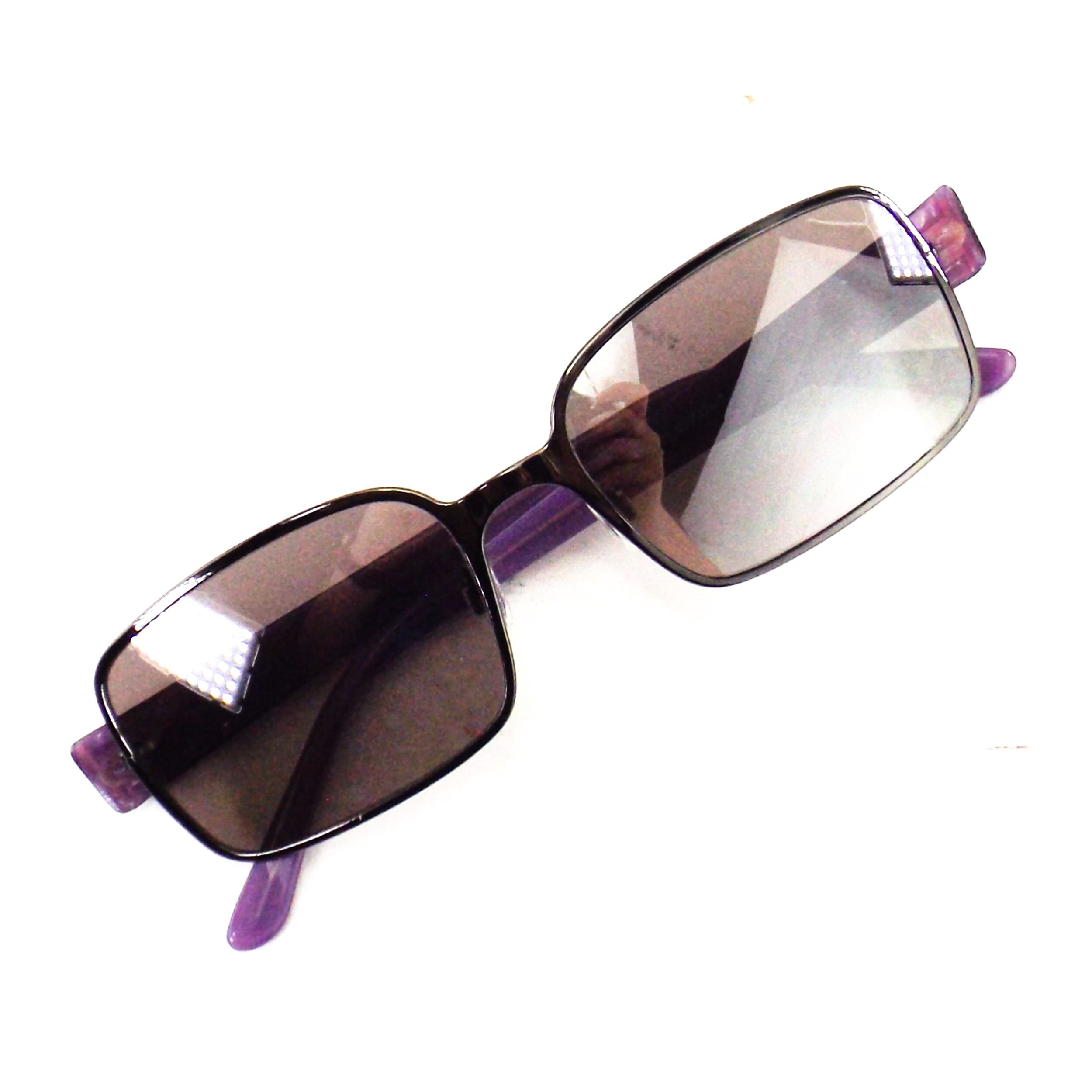 Italian oversized sunglasses square purple sport sun glasses Etsy