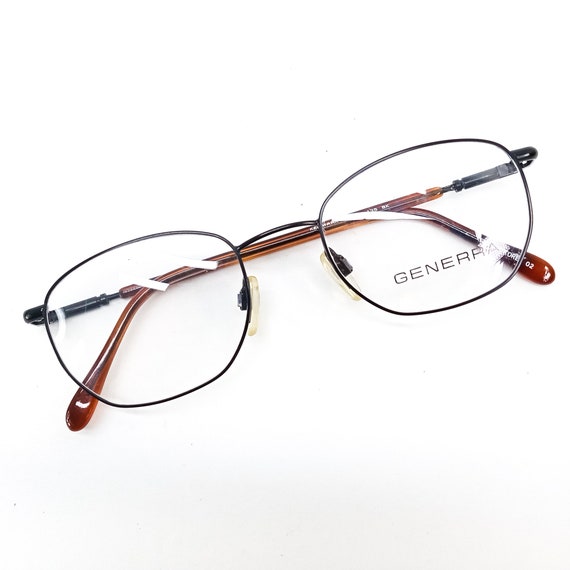 90s glasses vintage eyeglasses | hexagon/round ey… - image 1
