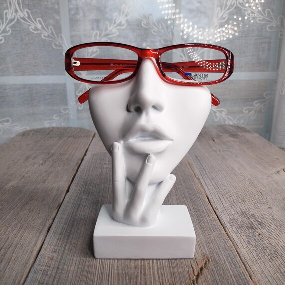 translucent brown glasses frames rectangle eyegla… - image 2