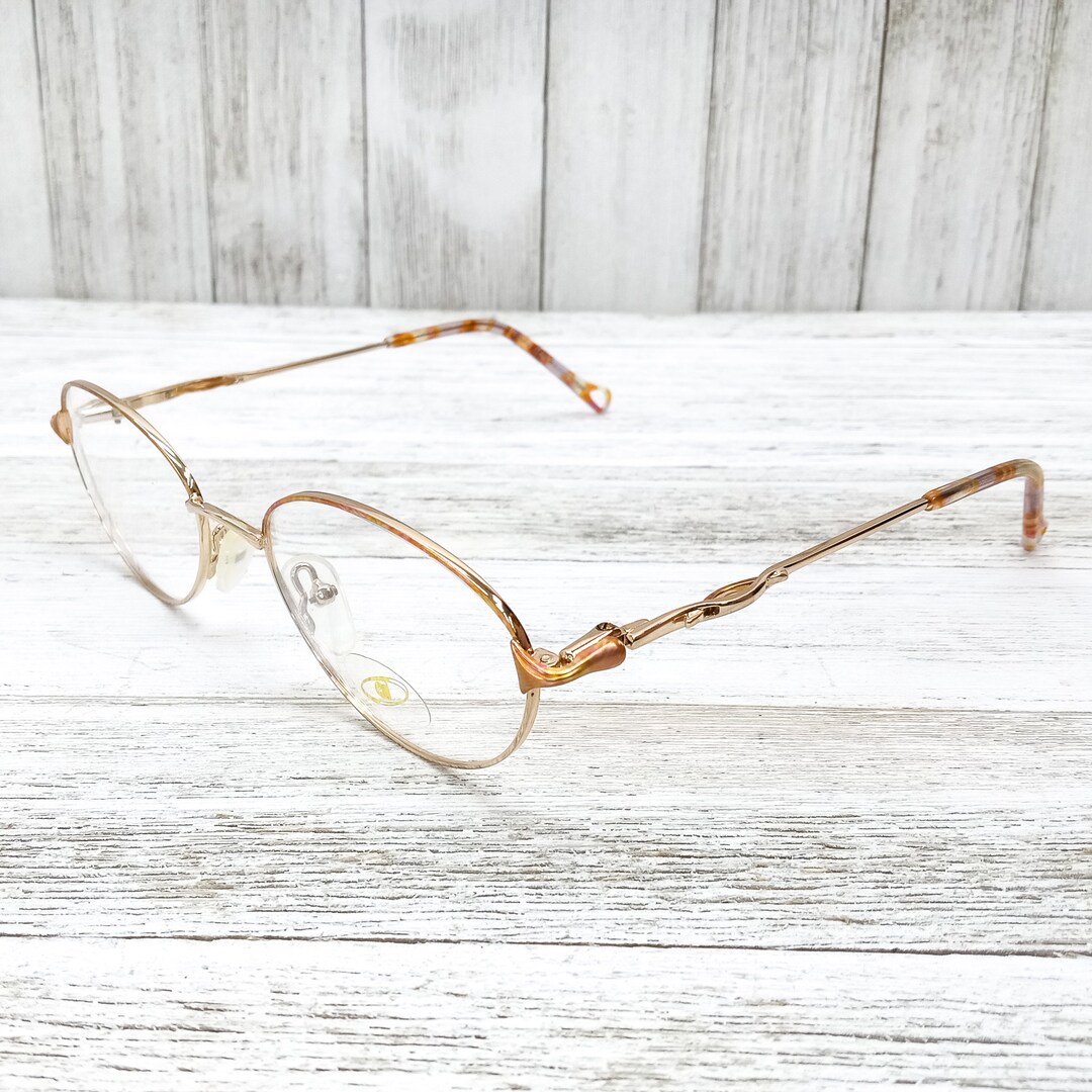 Y2k Eyeglasses 90s Vintage Glasses Round Oval Eyeglass Etsy