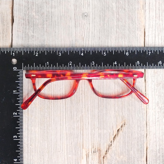 tortoiseshell glasses frames rectangle eyeglasses… - image 3