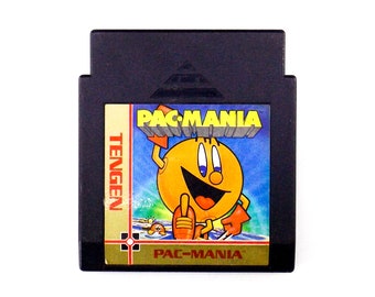 original nintendo game pac mania NES video game