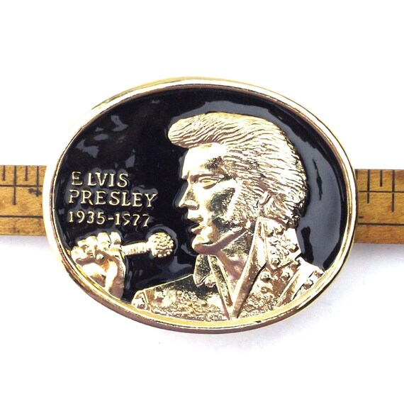 elvis belt buckle