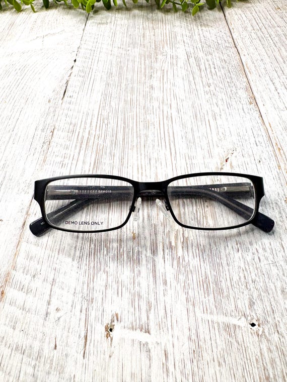 Black Rectangular Metal Eyeglasses: Prescription … - image 6