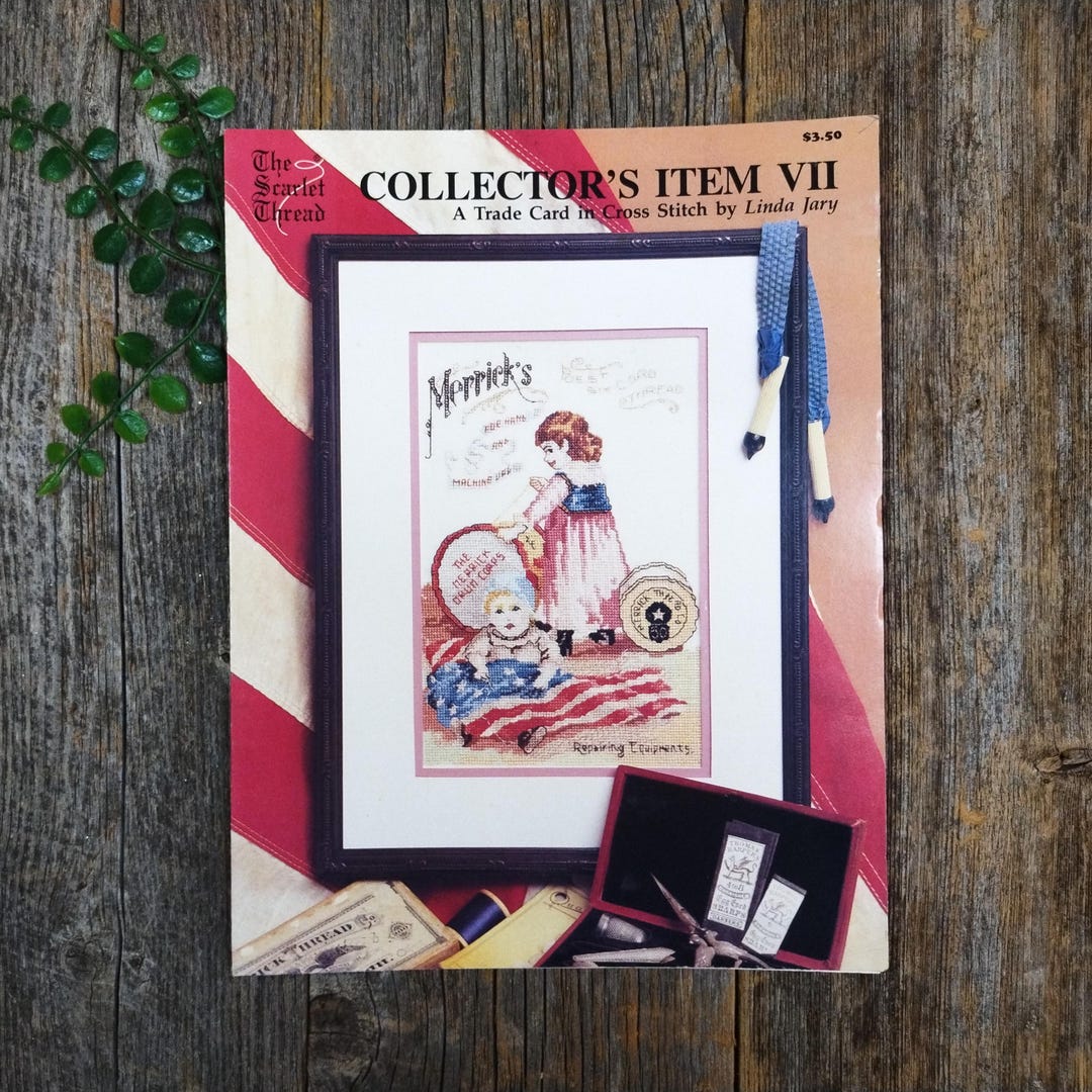 Collector's Item VII Cross Stitch Pattern: Merrick's Drums, USA Flag - Etsy