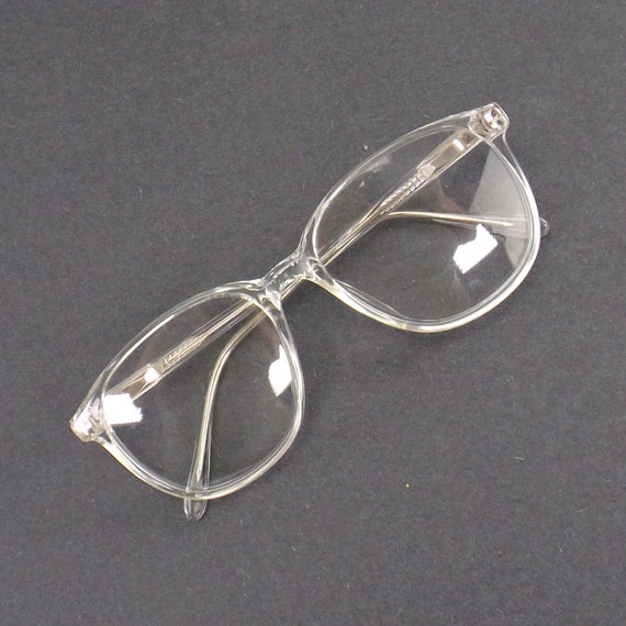 vintage kids clear round eyeglasses vintage 80s N… - image 6