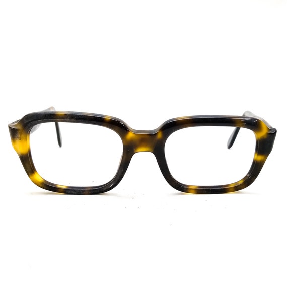 horn rim glasses | vintage eyeglass frames | larg… - image 3