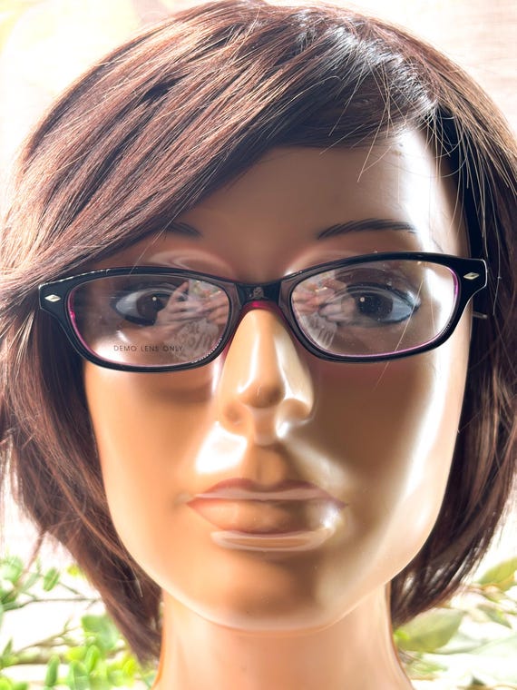 Petite Square Eyeglass Frames: Brown Tortoise-She… - image 2