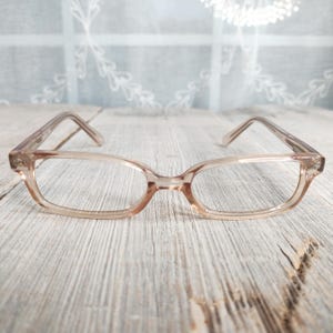clear/gray frames for eyeglasses unisex/men/women rectangle glasses 90s fashion accessories