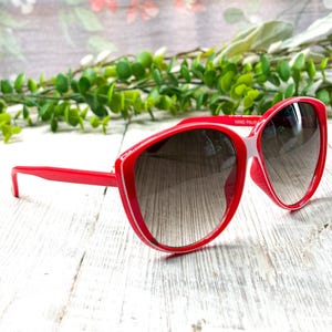 Red Cat Eye Sunglasses - Etsy display picture 1
