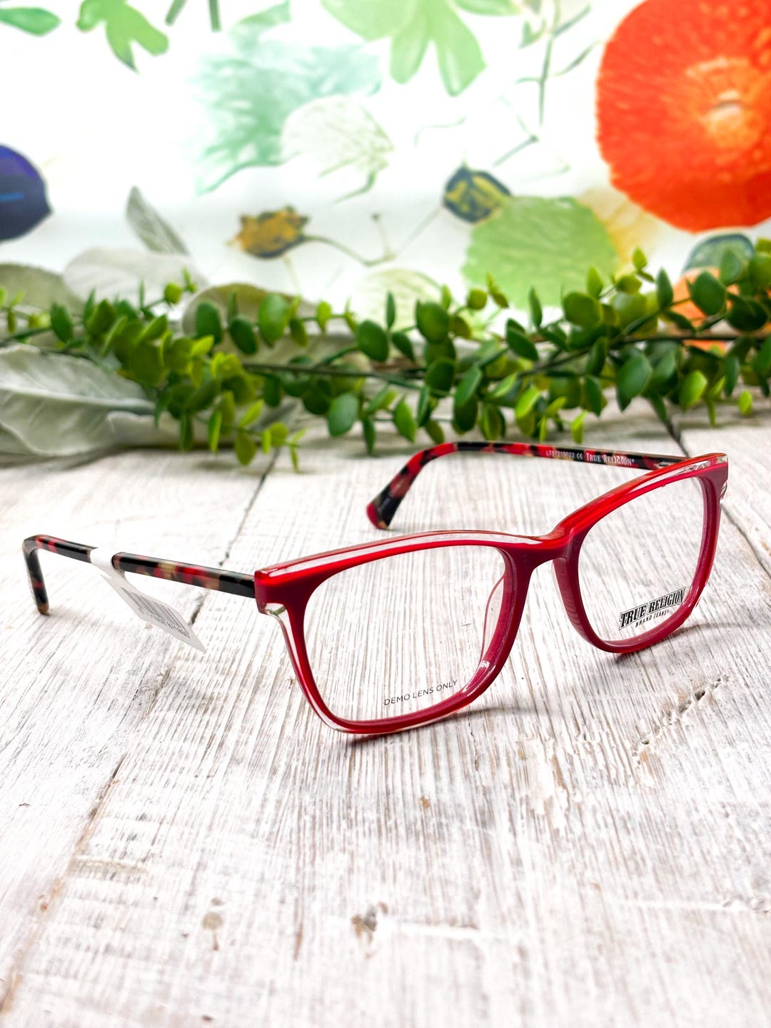 Red Tortoise-shell Eyeglass Frames: 53[]17-140 - Etsy