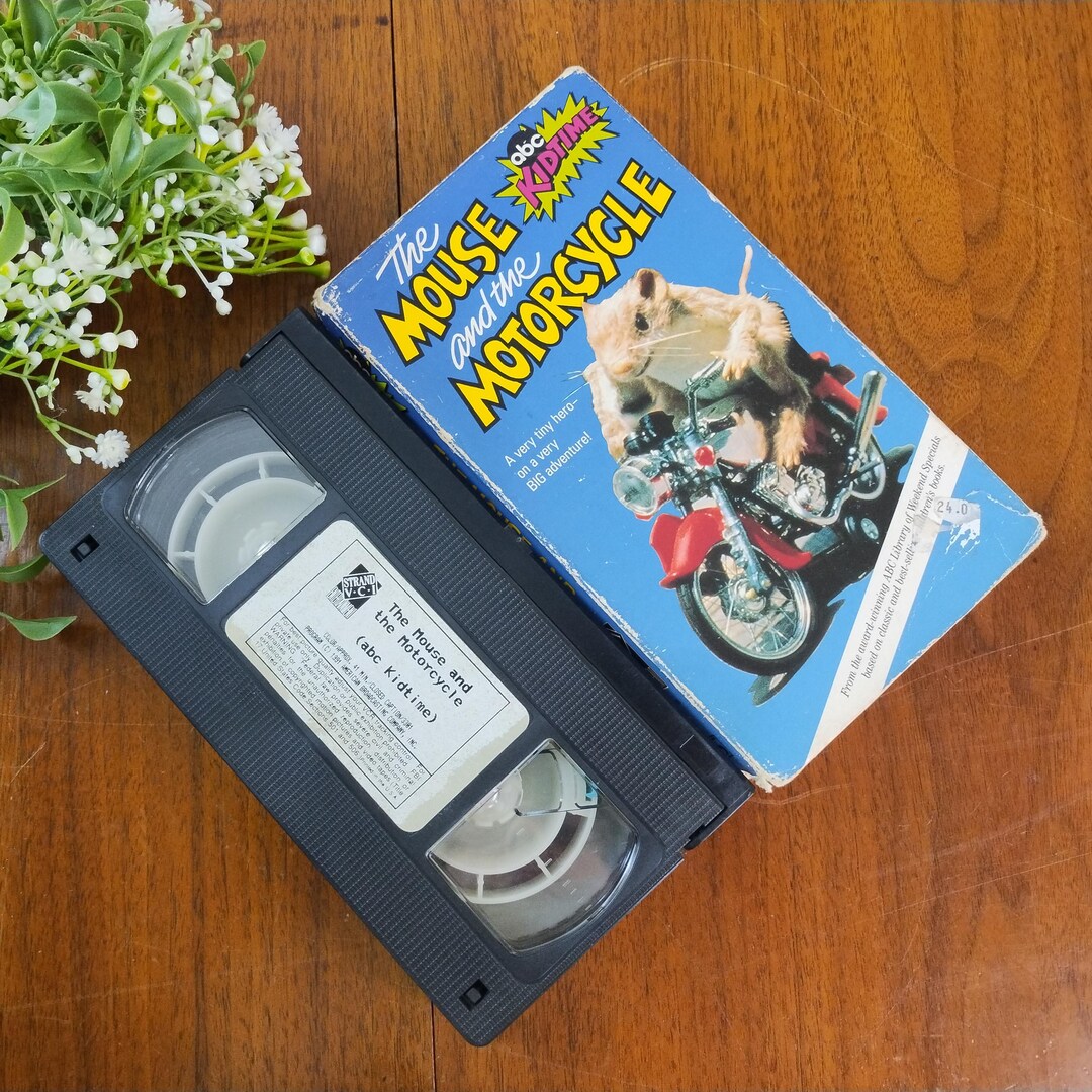 VHS Cassette Tape the Mouse and the Motorcycle Ralph ABC Kids Kidtime ...