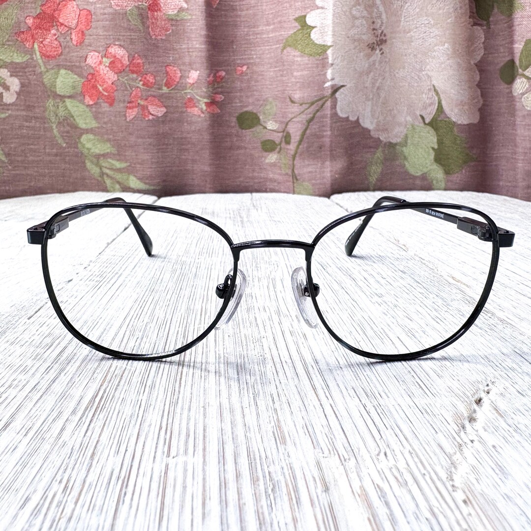 Kids Round Eyeglass Frames Only 48[]17/135 Black Unisex/boys/girls - Etsy