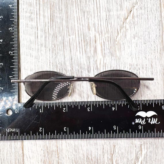 Vintage Metal Frame Sunglasses: Copper Unisex UV … - image 5
