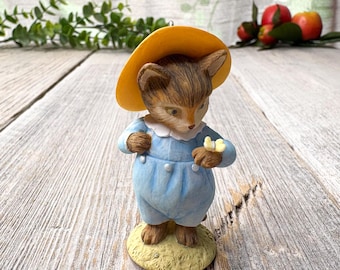 Tom kitten ornament Beatrix potter collector series 4th 1999 hallmark keepsakes collectible original box decoration springtime holiday decor