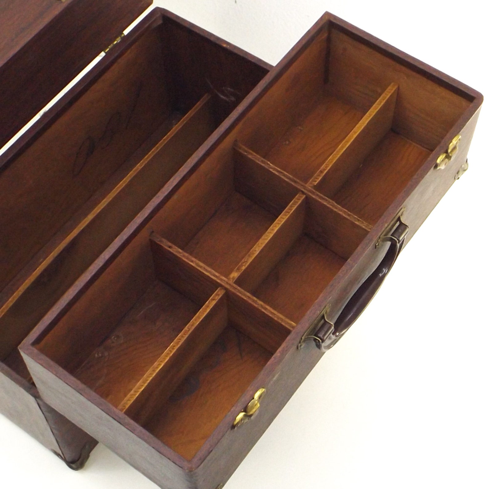 Vintage Vacuum Tube Caddy Salesman Carrying Case Wood Box Etsy