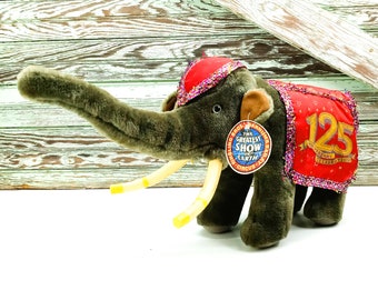 barnum and bailey stuffed elephant