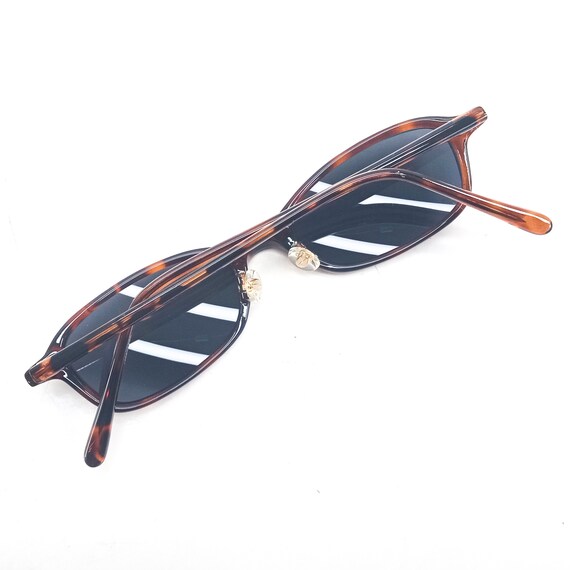 80s rectangle sunglasses vintage sunglasses torto… - image 5