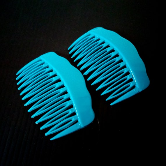 bright multicolor side hair combs made in hong ko… - image 5