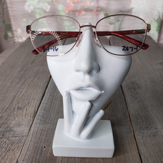 Rose Gold Tortoiseshell Eyeglass Frames: Square M… - image 2