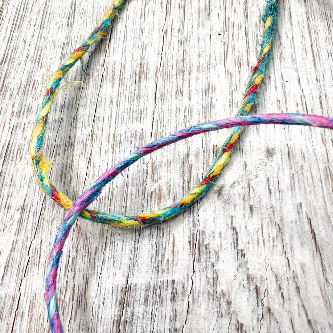 Hemp Eyeglass Chain: 27