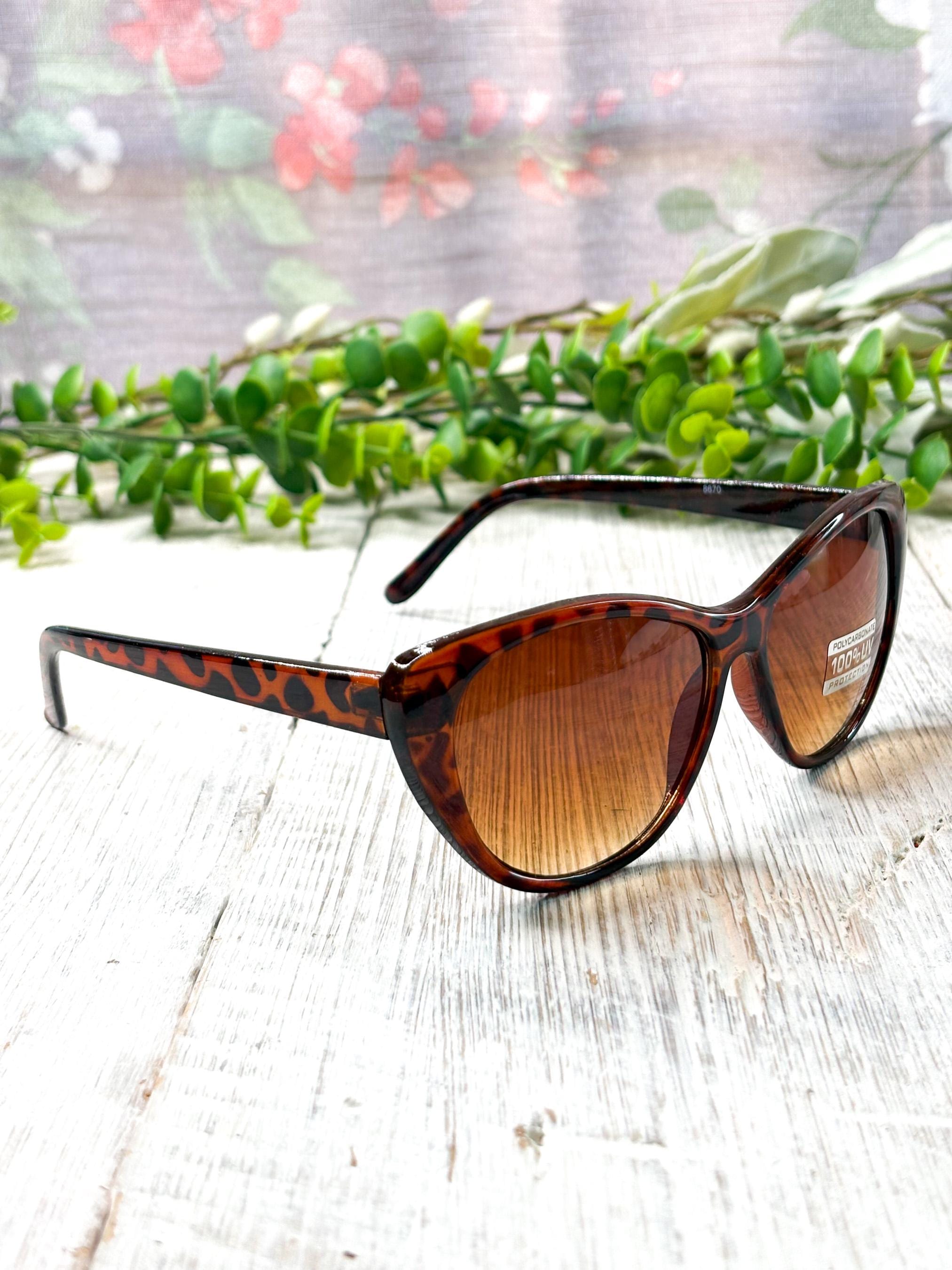 Retro Cat Eye Sunglasses Vintage Square Tortoise Shell Fashion Cateye Sunglasses Women Dollger Retro Cat Eye Sunglasses - Vintage  main image 2