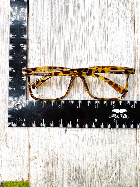 Square Tortoise-Shell Reading Glasses - image 4