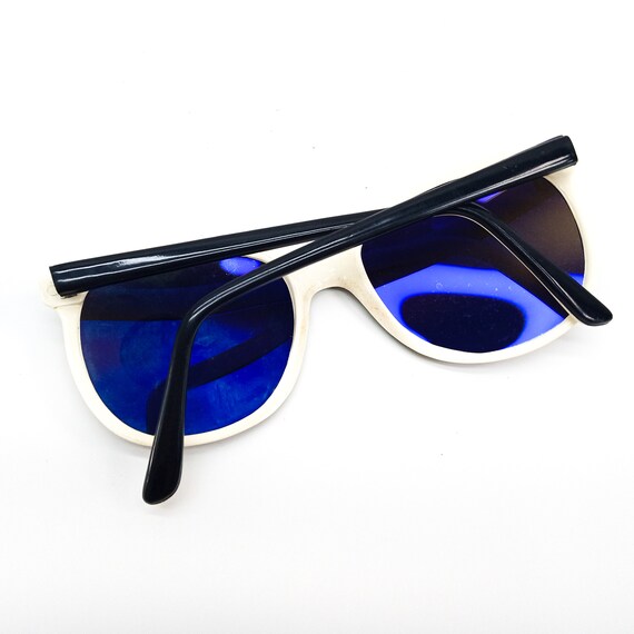 80s large round sunglasses vintage sunglasses pet… - image 5