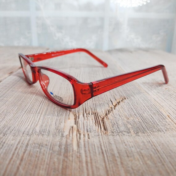 translucent brown glasses frames rectangle eyegla… - image 7