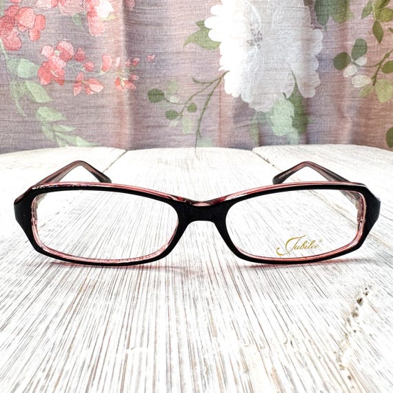 rectangular eyeglass frames only 52[]16/140 black… - image 1