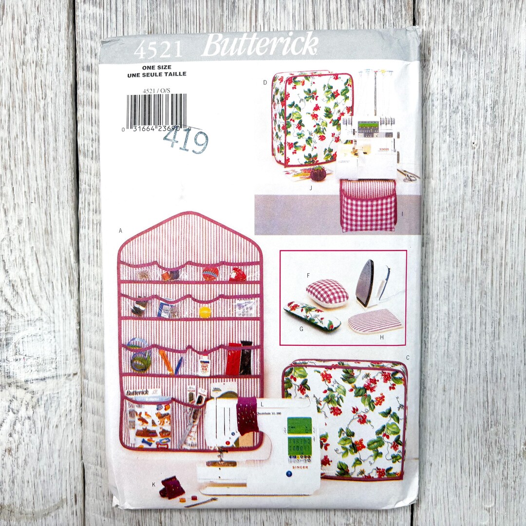 アトリエ・ヴィンテージ Vintage 90s Butterick Crafts Sewing Pattern 4521: Sewing