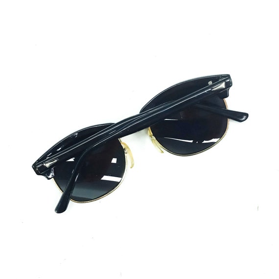 vintage sunglasses, clubmaster sunglasses NOS sun… - image 5