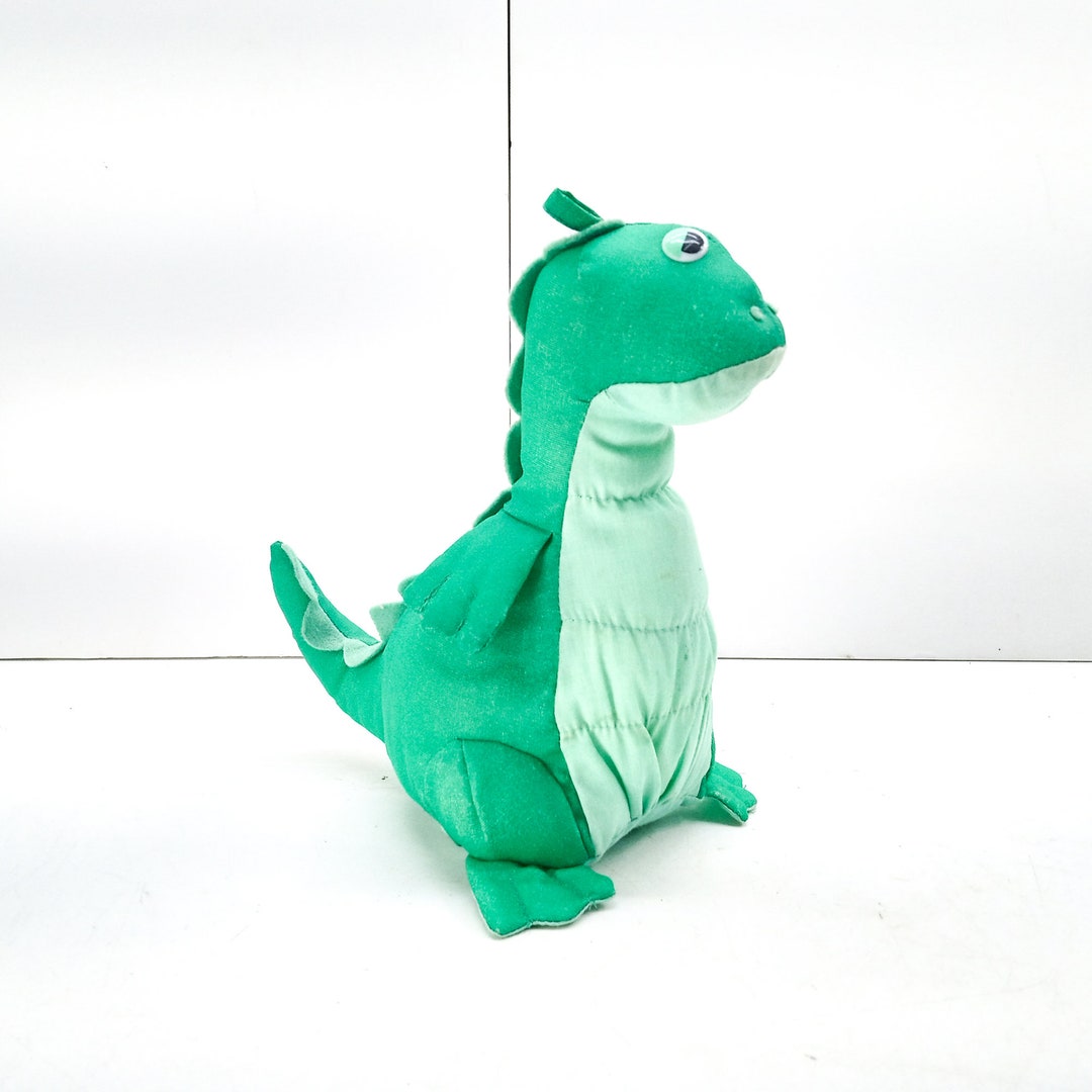 Stuffed Animal Vintage Dinosaur Stuffed Plush T Rex by Applause Etsy