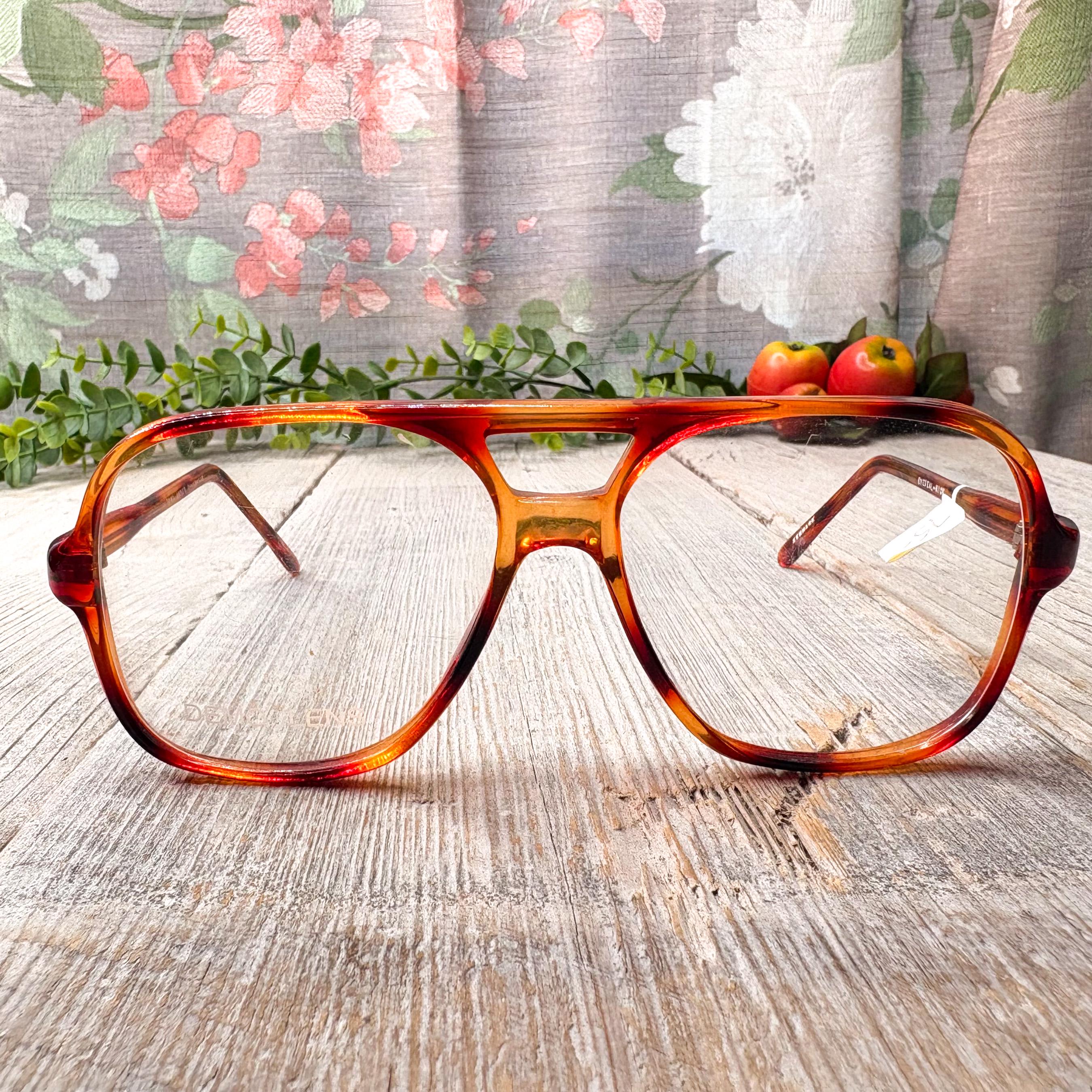 Tortoiseshell Eyeglass Frames Only Double Bridge Aviator