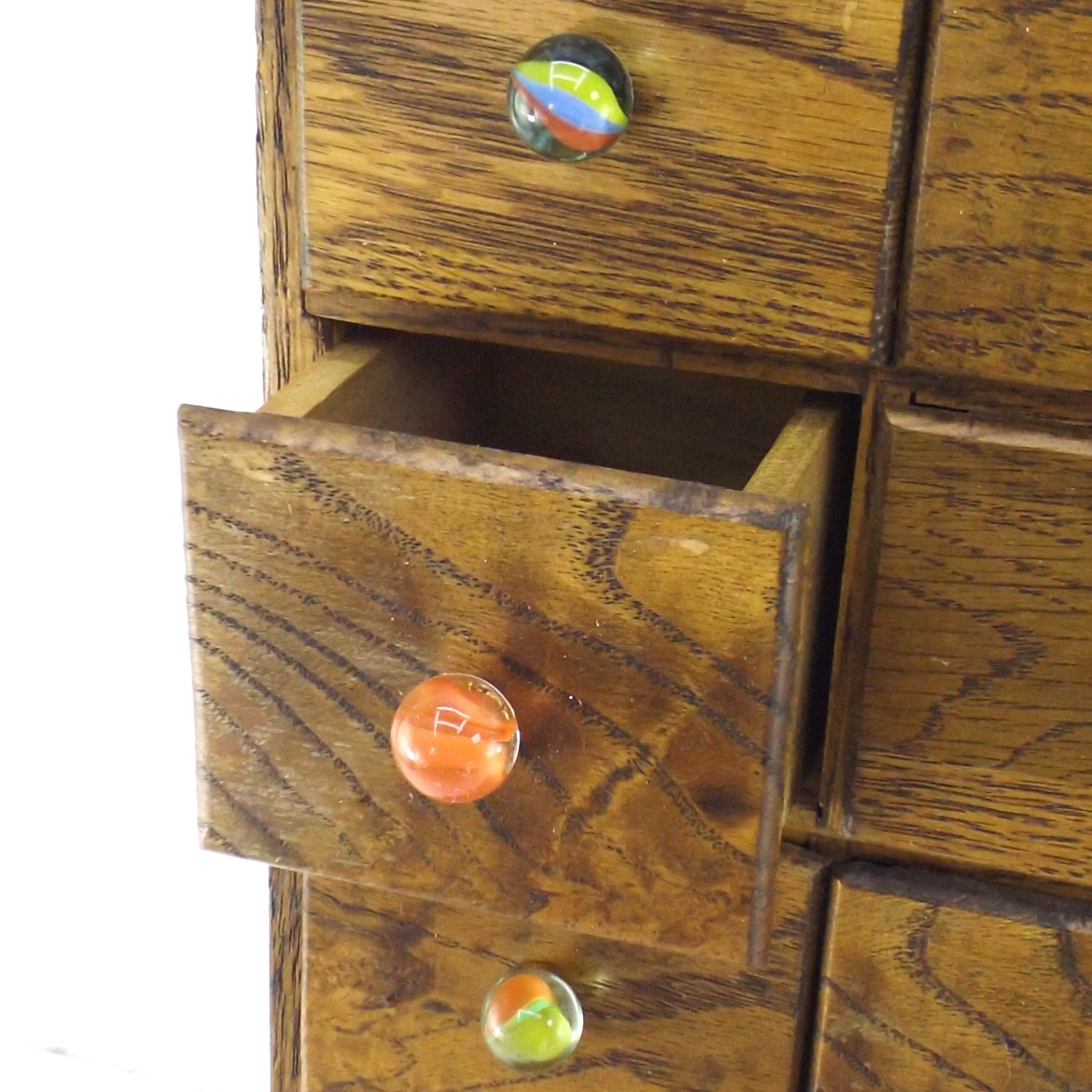 Vintage Hanging Wood Box of Drawers Storage Container Etsy