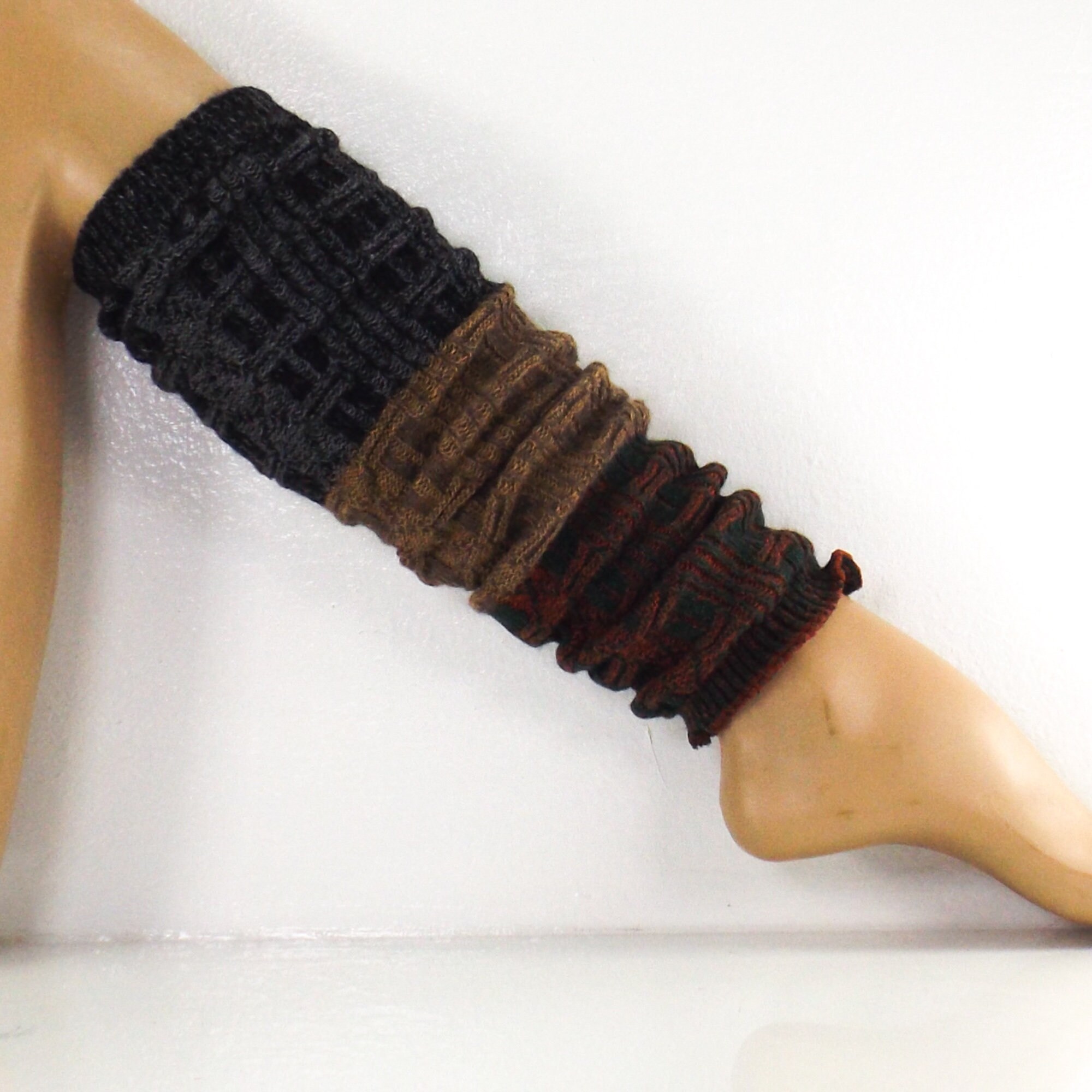 Leg warmers vintage 90s 2000s NOS womens knee high socks knit Etsy