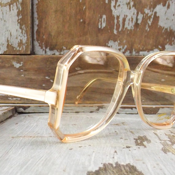 80s vintage octagon eyeglasses Tura designer glass